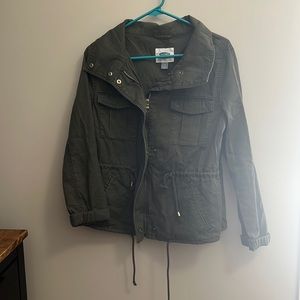 Army green jacket